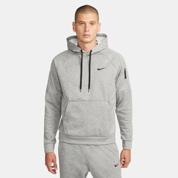 نايكي هودي التمرين ثيرما-فت للرجال رمادي image number 0