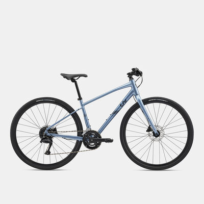 جاينت دراجة ليف ألايت 2 ديسك رود للنساء فضي