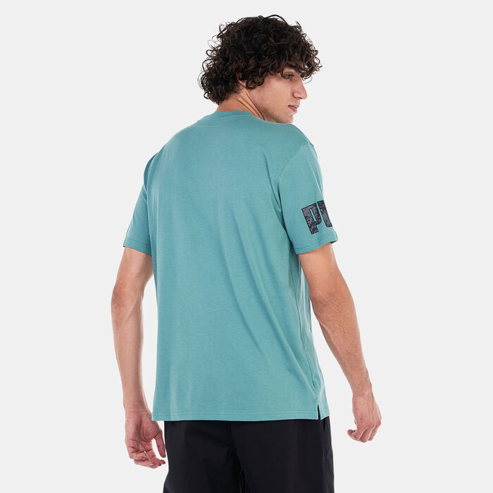 بوما تيشيرت باور للرجال أخضر image number 1