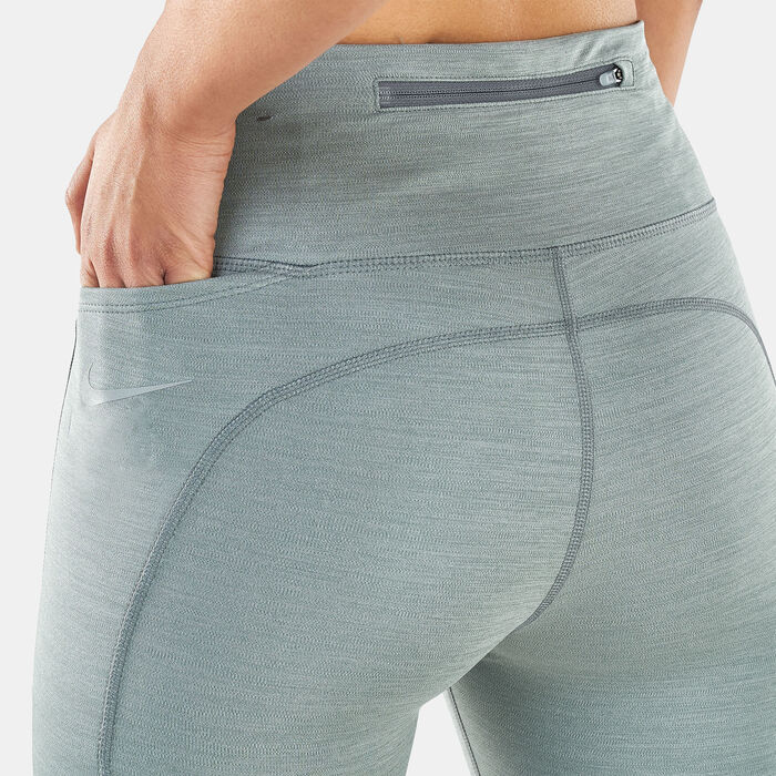 نايكي صدرية رياضية دراي-فت سووش هاي-سبورت للنساء أسود image number 3