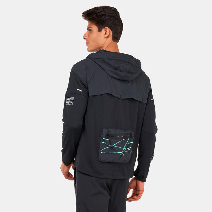 نايكي جاكيت ويندرانر D.Y.E. للرجال رمادي image number 1