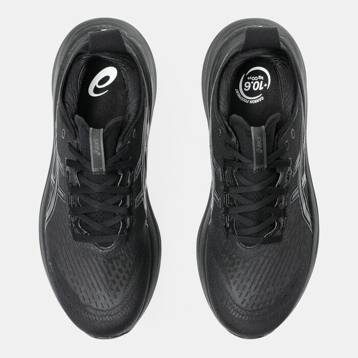 اسيكس حذاء الجري جيل-نيمبوس 27 للرجال أسود image number 4