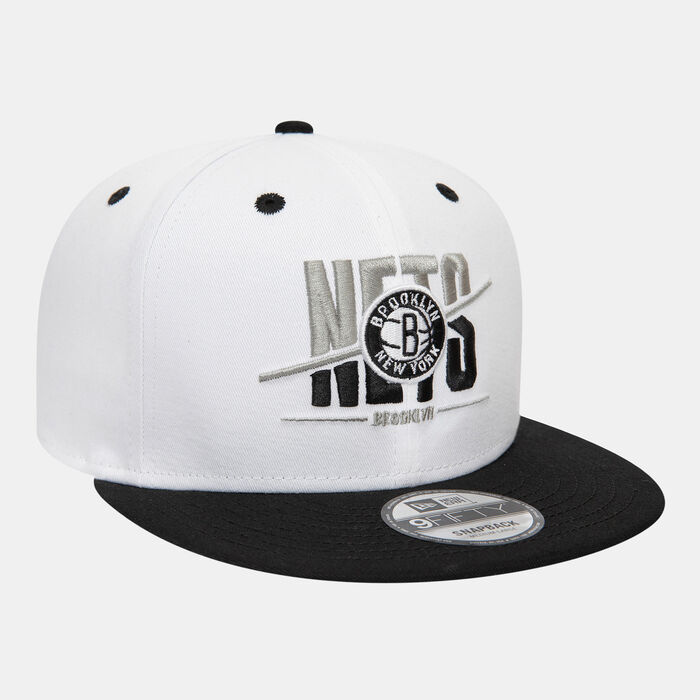 نيو ايرا قبعة ان بي ايه بروكلين نيتس 9 فيفتي للرجال أبيض image number 4