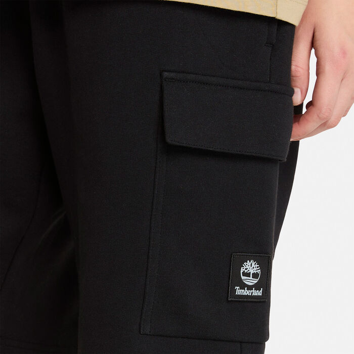 تمبرلاند بنطال رياضي بشعار منسوج للرجال أسود image number 3