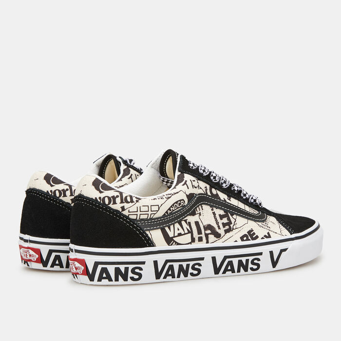 فانس حذاء اولد سكول للرجال والنساء أسود image number 2