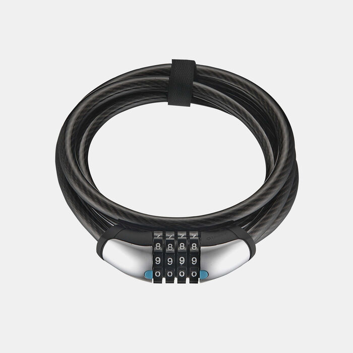 جاينت قفل كابل للدراجة شور لوك فليكس كومبو كويل 10 أسود image number 0