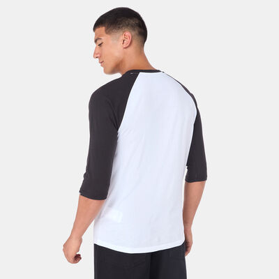 فانس تيشيرت كلاسيك راجلان للرجال أسود