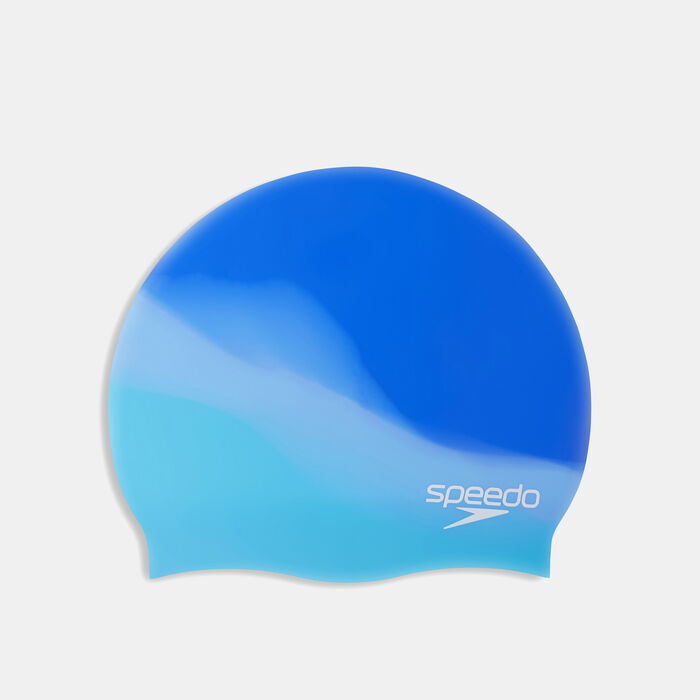 سبيدو قبعة السباحة سيليكون أزرق image number 0
