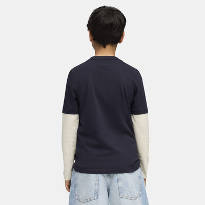 بوما تيشيرت MID90s لايرد للأطفال أزرق