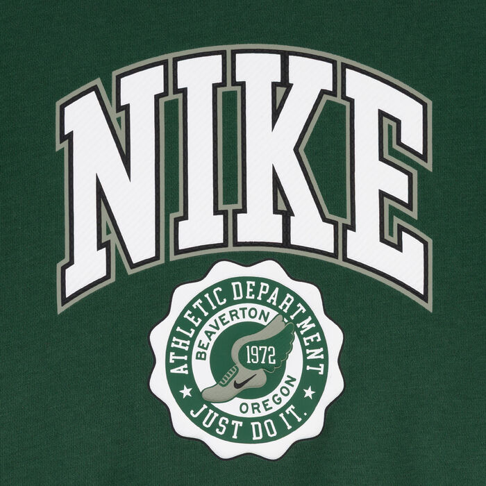 نايكي سويتشيرت سبورتسوير PE جرافيك للأطفال أسود image number 2