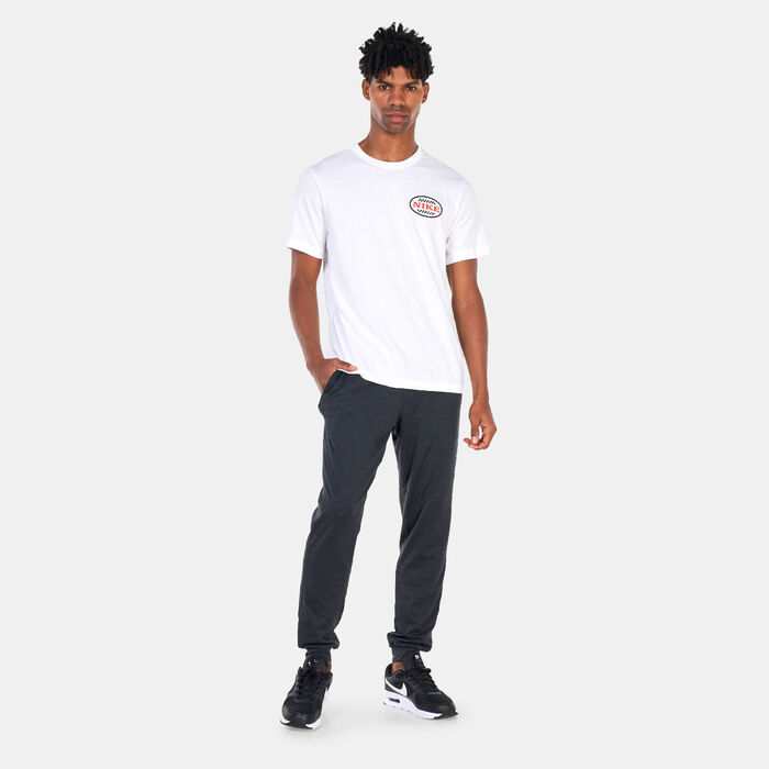 نايكي تيشيرت بودي شوب دراي-فت فتنس للرجال أبيض image number 2