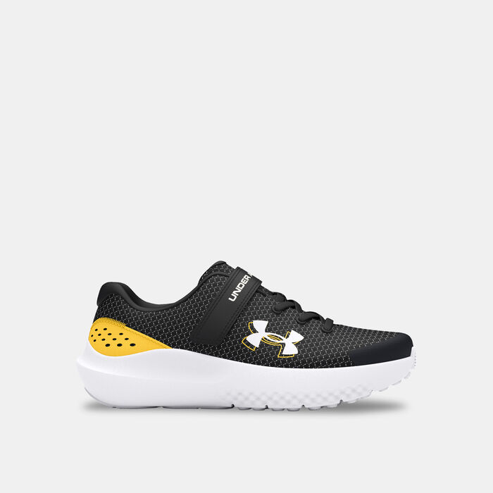 اندر ارمر حذاء الجري سيرغ 4 للأطفال أسود image number 0