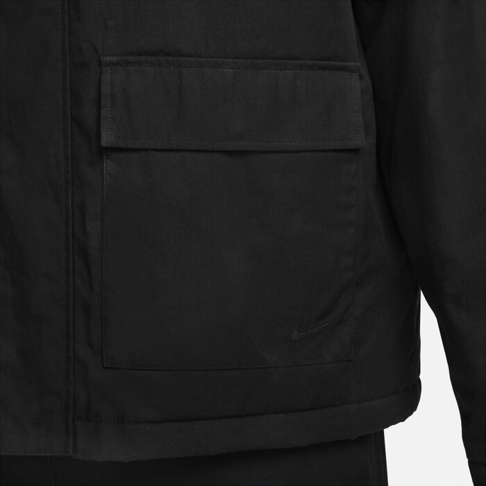 نايكي لايف جاكيت واكسد كانفاس وورك للرجال أسود image number 4