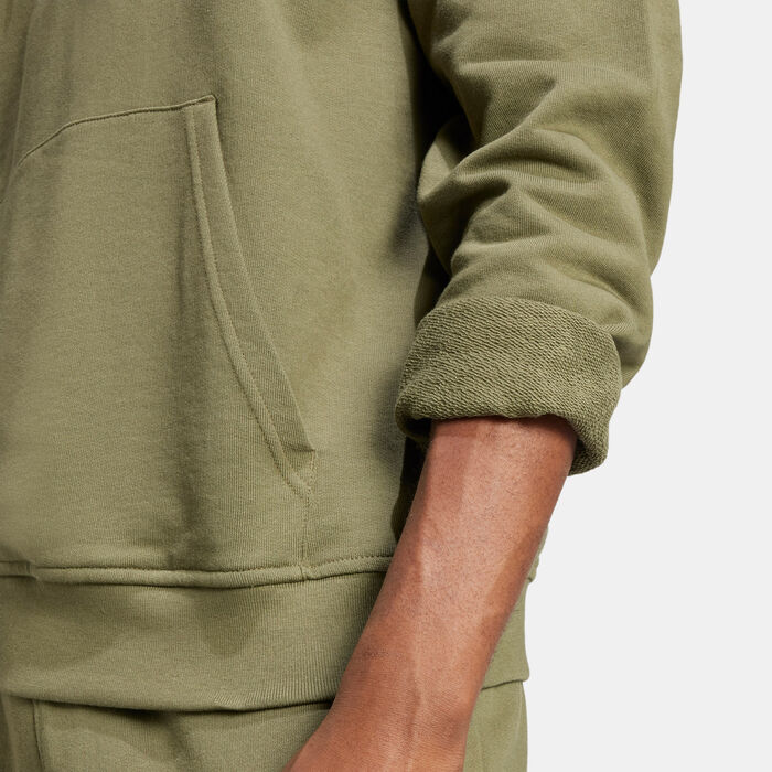 اديداس اورجينال هودي تريفويل ايسنشالز للرجال أخضر image number 4