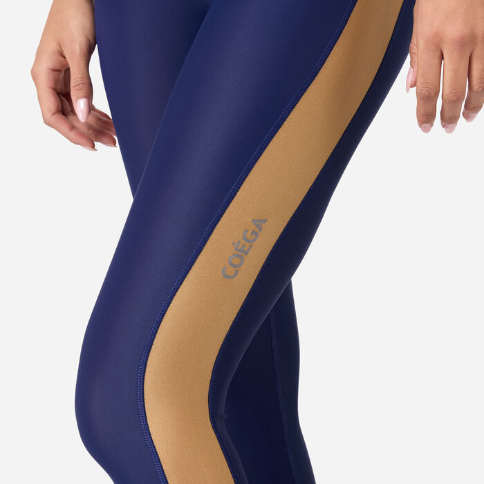 كويغا ليقنز السباحة بطول 3/4 للنساء أزرق image number 3