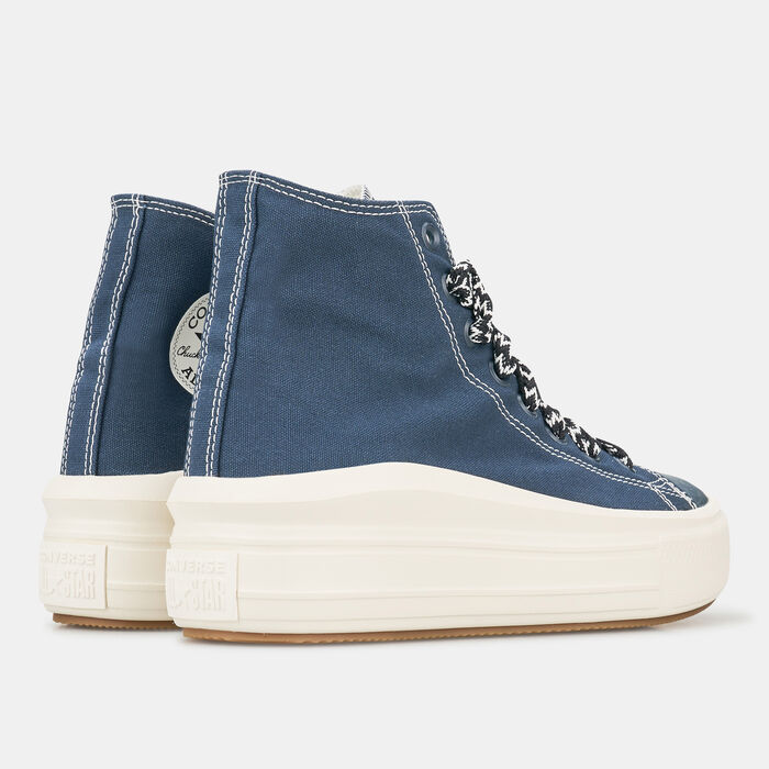 كونفرس حذاء تشاك تايلور اول ستار موف للنساء أزرق image number 2