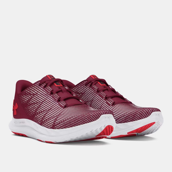 اندر ارمر حذاء الجري سبيد سويفت للرجال أحمر image number 1