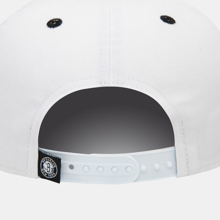 نيو ايرا قبعة ان بي ايه بروكلين نيتس 9 فيفتي للرجال أبيض image number 1