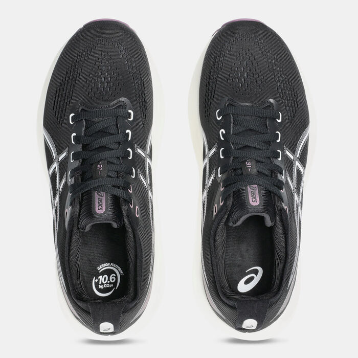 اسيكس حذاء الجري جل كايانو 31 للنساء أسود image number 5