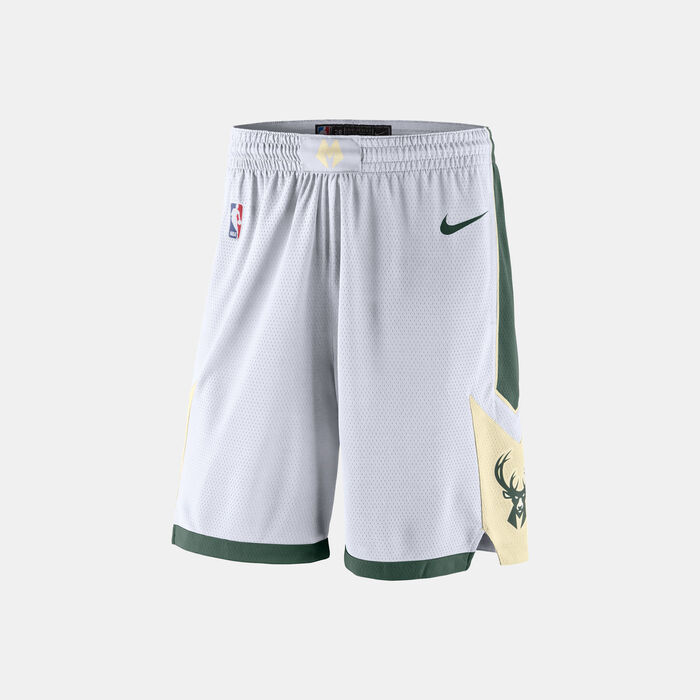 نايكي شورت كرة السلة NBA ميلووكي باك 2018 سوينج مان للرجال بنى image number 1