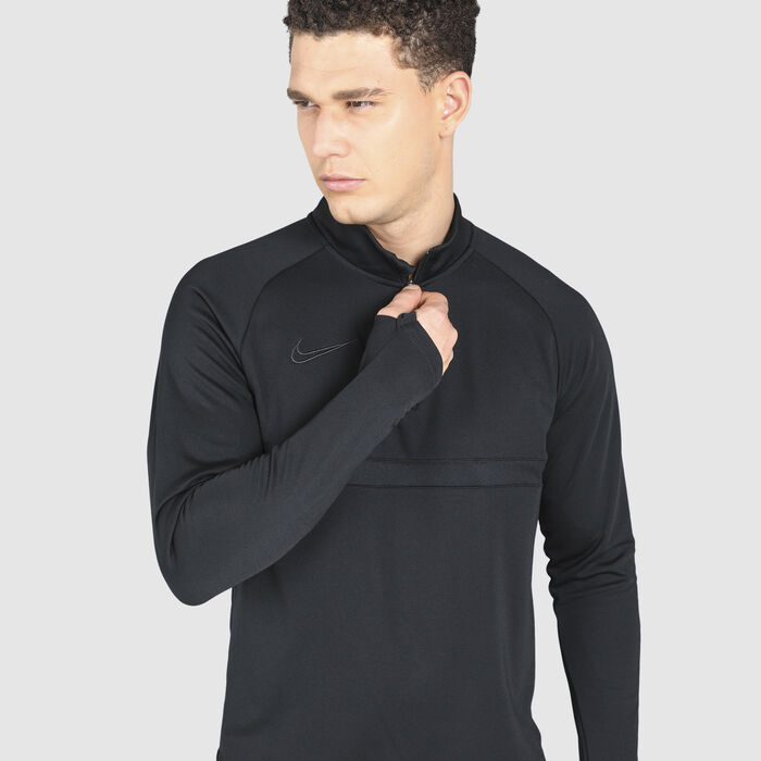 نايكي تيشيرت كرة القدم دراي-فت اكاديمي للنساء أسود image number 3