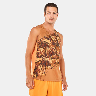 نايكي تيشيرت دراي-فت رن ديفيجن رايز 365 رانينج للرجال برتقالي