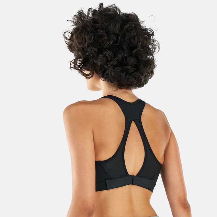 نايكي صدرية رياضية دراي-فت سووش هاي-سبورت للنساء أسود image number 1