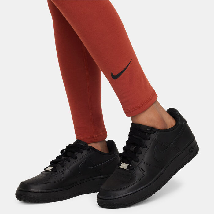 نايكي ليقنز سبورتسوير هاي-رايز للاطفال الكبار بنى image number 3