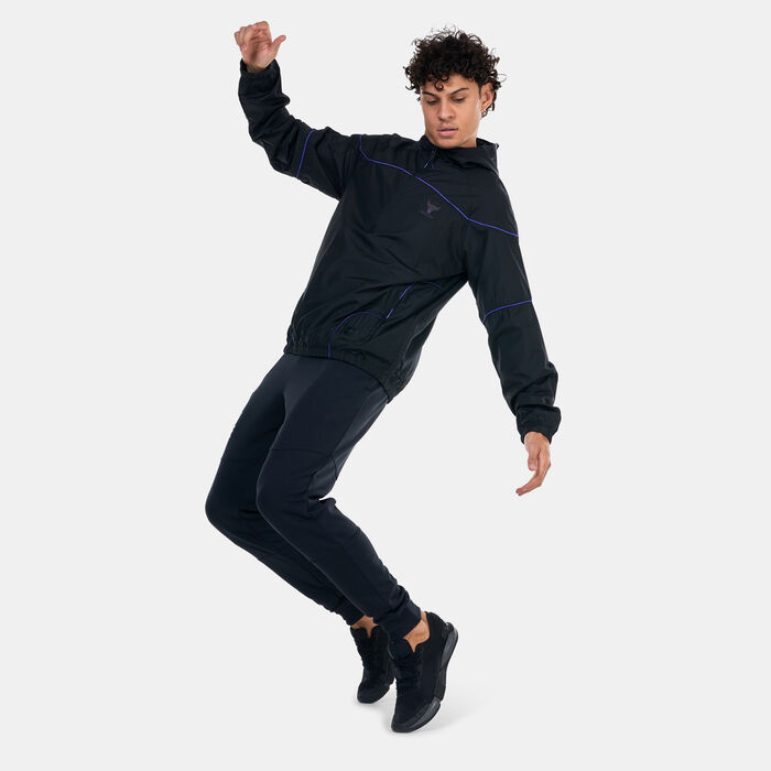 اندر ارمر جاكيت التمرين بروجكت روك انوراك للرجال أسود image number 2