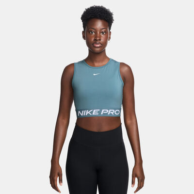 نايكي تيشيرت قصير برو دراي فت للنساء أخضر