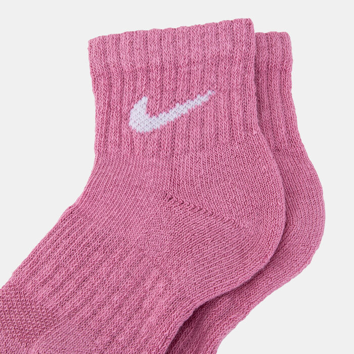 نايكي جوارب دراي-فت بيرفورمانس بيزيكس كوارتر للأطفال (6 أزواج) متعدد image number 1