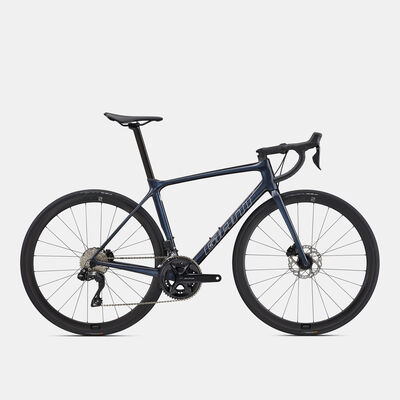 جاينت دراجة الطريق TCR Advanced 1+ Disc PC أزرق