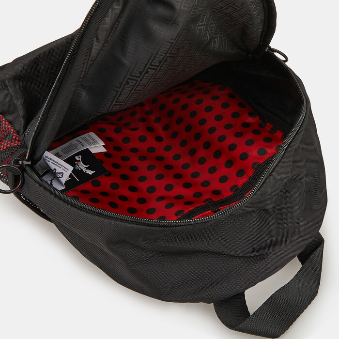 بوما حقيبة x ميراكيولوس للاطفال أسود image number 3