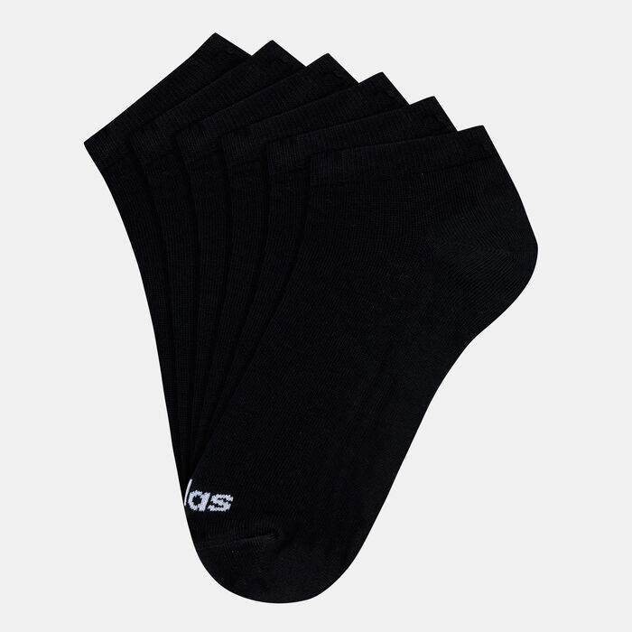 اديداس جوارب ثن لاينر للرجال (3 أزواج) أسود image number 0