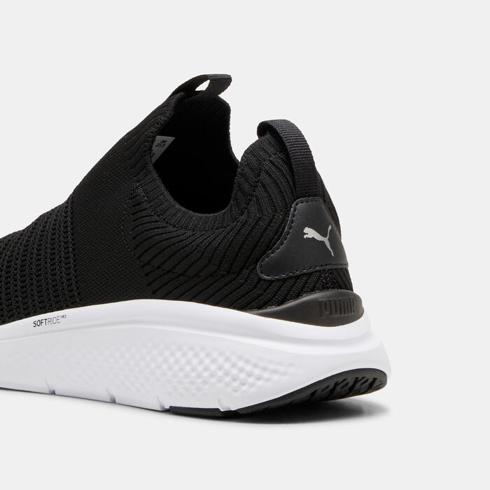 بوما حذاء الجري SOFTRIDE برو إيكو سليب-أون للنساء أسود image number 5