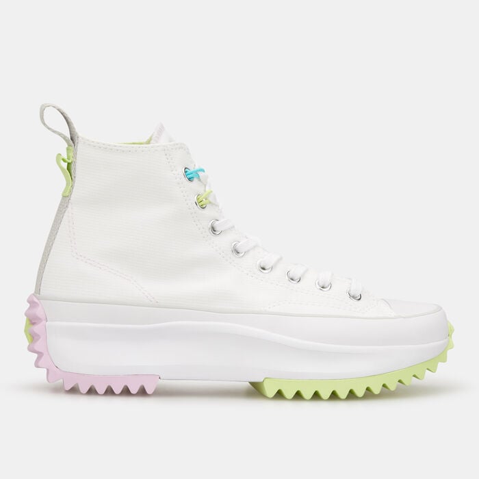 كونفرس حذاء رن ستار هايك بلاتفورم للرجال والنساء أبيض image number 0