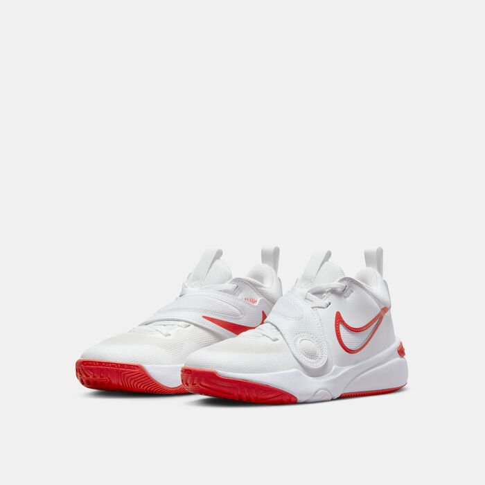 نايكي حذاء كرة السلة تيم هاسل دي 11 للاطفال (للاطفال الكبار) أبيض image number 1
