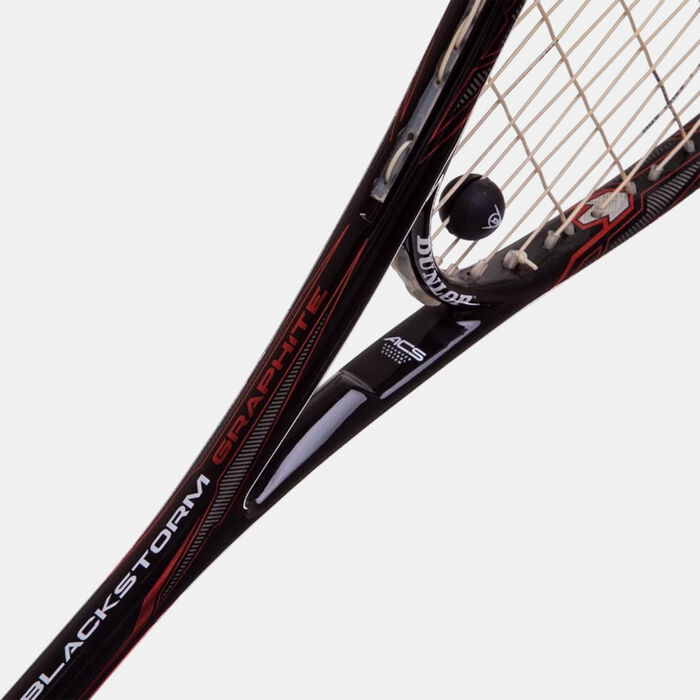 دنلوب مضرب الإسكواش بلاكستورم 4D جرافايت HI متعدد image number 3