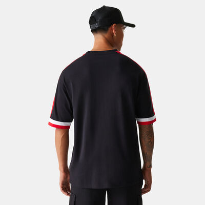 نيو ايرا تيشيرت ان بي ايه شيكاغو بولز بانل للرجال أسود