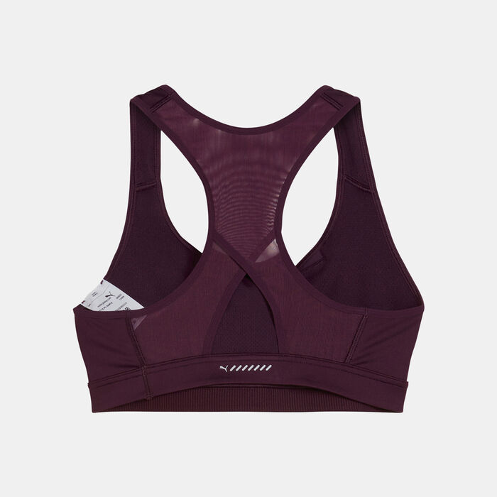 بوما صدرية الجري الرياضية 4KEEPS بدعم متوسط للنساء أحمر image number 1