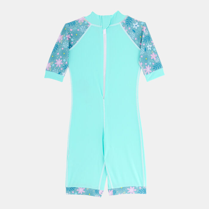 كويغا بدلة السباحة سويمنيغ قطعة واحدة للأطفال أخضر image number 1