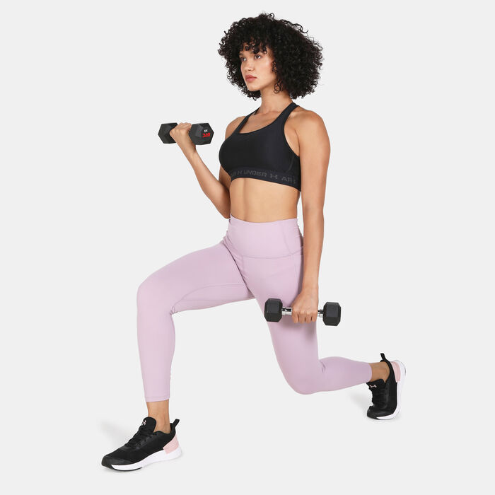 اندر ارمر صدرية رياضية آرمور ميديام سبورت للنساء أسود image number 2