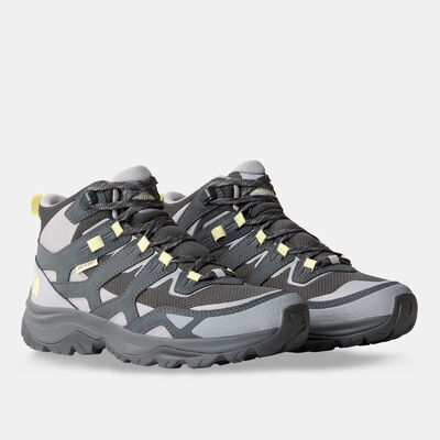 ذا نورث فيس حذاء هيدجهوج 3 ميد مقاوم للماء للنساء رمادي