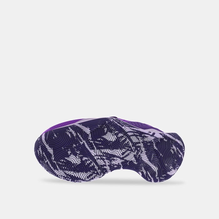 اندر ارمر حذاء كرة السلة UA جيت 23 للأطفال بنفسجي image number 3