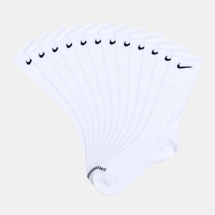 نايكي جوارب تدريب مبطنة للرجال للاستخدام اليومي (6 أزواج) أبيض image number 0