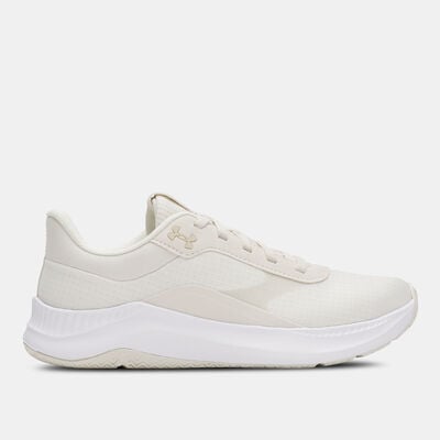 اندر ارمر حذاء التمرين أورورا 3 للنساء أبيض
