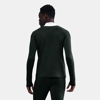 نايكي قميص كرة القدم تشيلسي سترايك دريل بأكمام طويلة للرجال أخضر