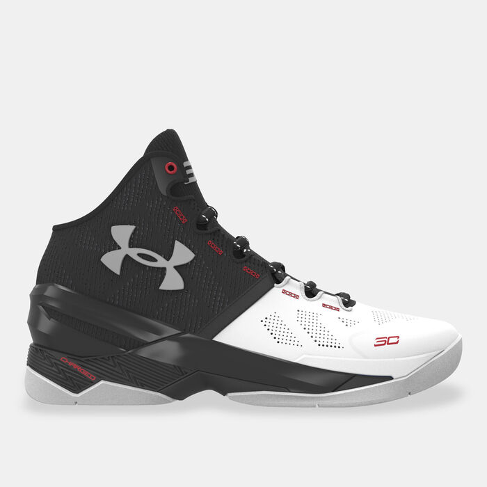 اندر ارمر حذاء كرة السّلة كيري 2 أبيض image number 0