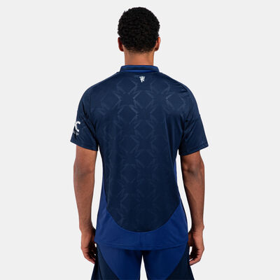 اديداس تيشيرت كرة القدم مانشستر يونايتد 24/25 الاحتياطي ربليكا للرجال أزرق
