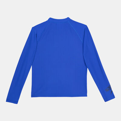 سبيدو راشجارد بأكمام طويلة للاطفال أسود